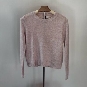 H&M Soft Pink Crew Neck Sweater